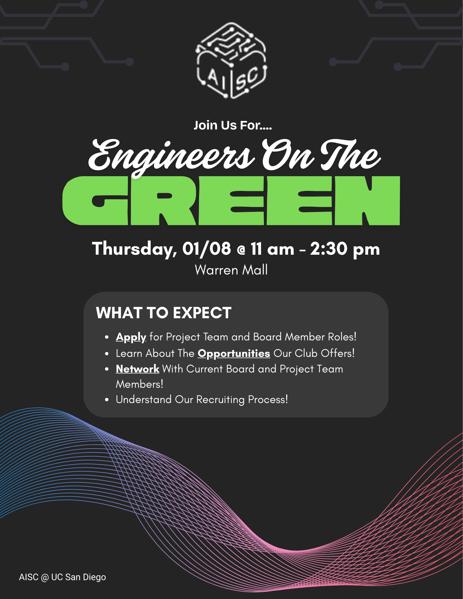 Engineers on the Green